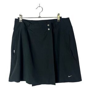 Nike Golf Black Wrap Athletic Skirt 6